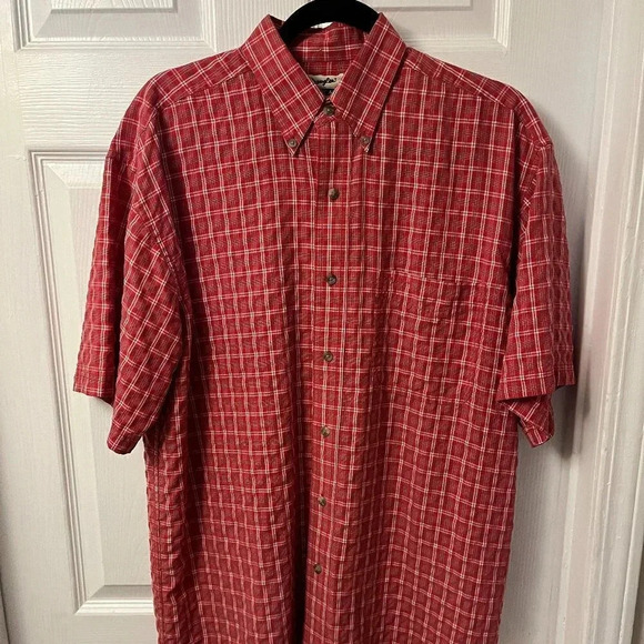 Men’s Wrangler Button Down Shirt Size Medium - Picture 1 of 6